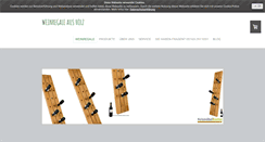 Desktop Screenshot of das-weinregal.de