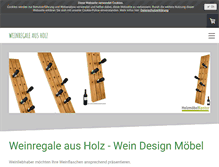 Tablet Screenshot of das-weinregal.de